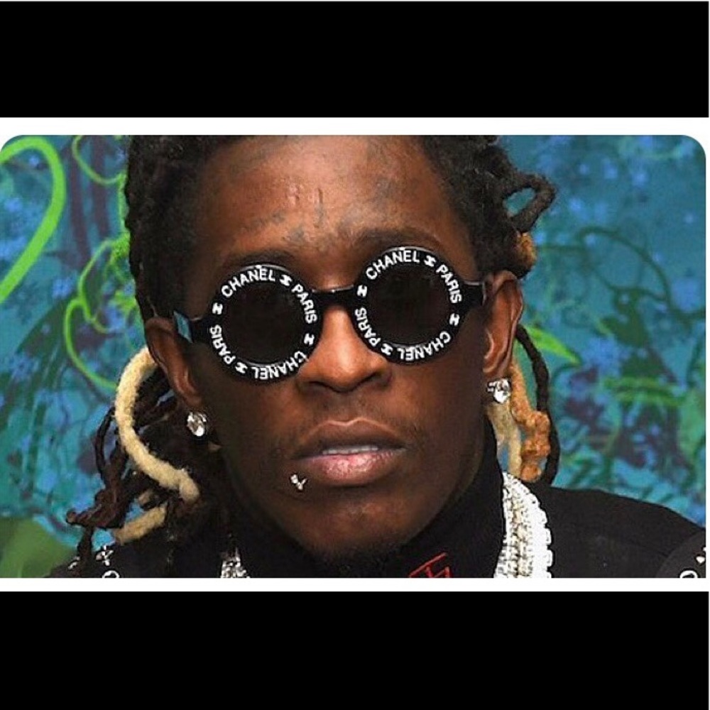 Celebrity Style Round Fashion Trendy SUNNIES-moth - Picture 4 of 4